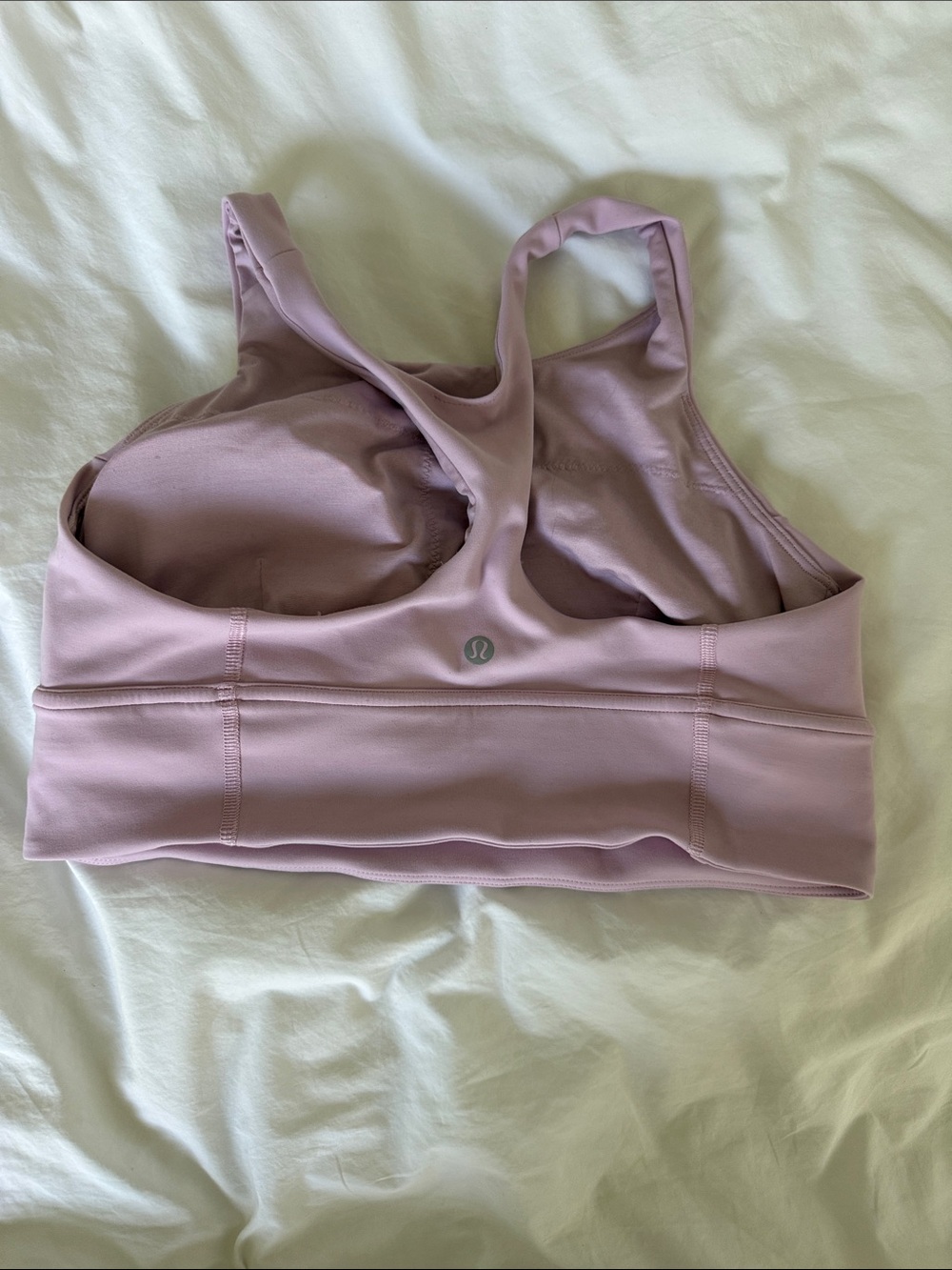 lululemon athletica Mauve Light Pink Sports Bra - Racerback